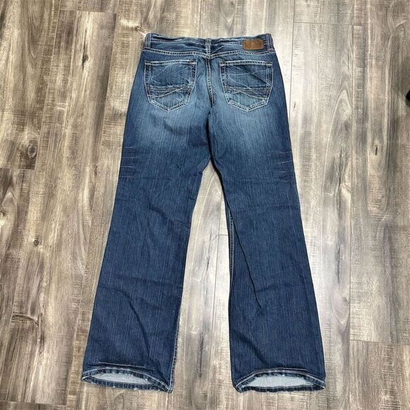 Buckle women’s‎ Bootcut Jeans 3x32 Blue Distressed Denim - Picture 2 of 6